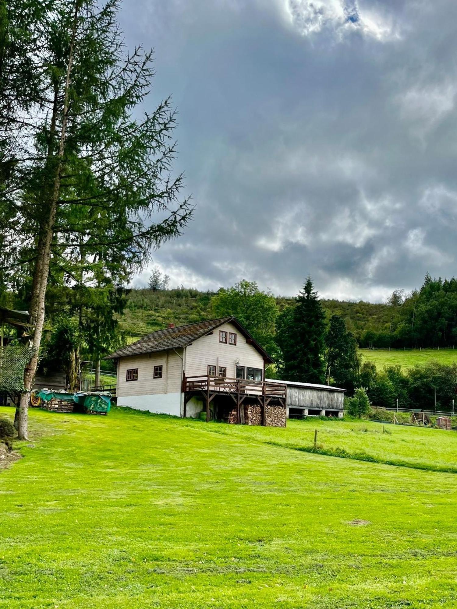 Blockhaus Ourtal Villa Winterspelt Exteriör bild
